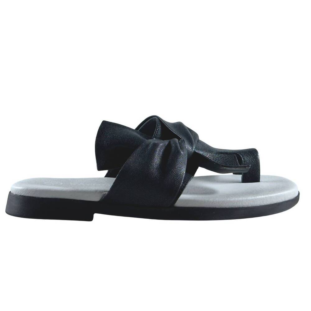 NEW SAYDO women's lucent sandal in black